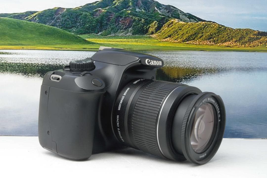 【動作確認済】Canon EOS Kiss X50 + 18-55mmレンズ