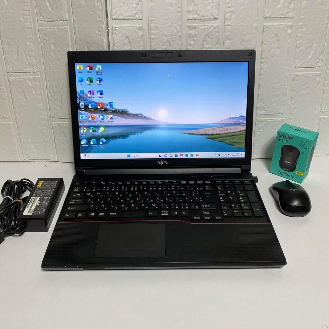 Windows11 オフィス付き　Core i5 SSD メモリ16GB 富士通