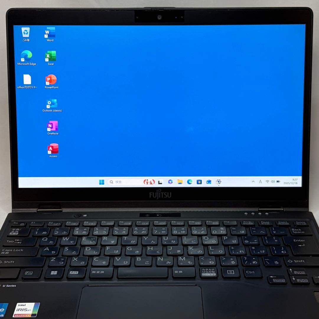 LIFEBOOK U9312X 12世代 i5 2in1 タッチパネル オフィス