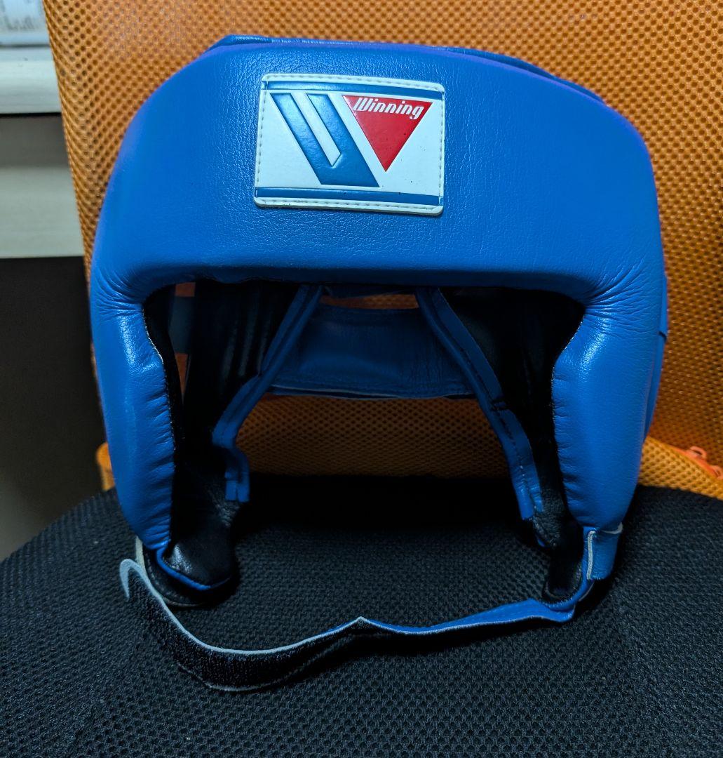 Winning ヘッドギア 青 2019年モデル