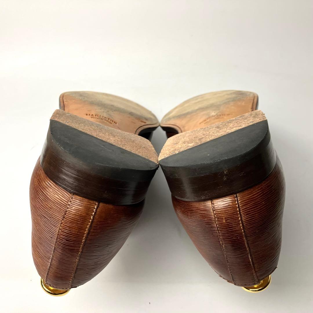 【美品】MAGNANNI パティーヌ　レースアップ　ドレスシューズ　BR 41