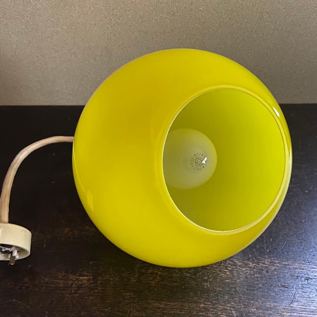 ビンテージ照明　70’s スペースエイジ　レトロポップ　昭和レトロ