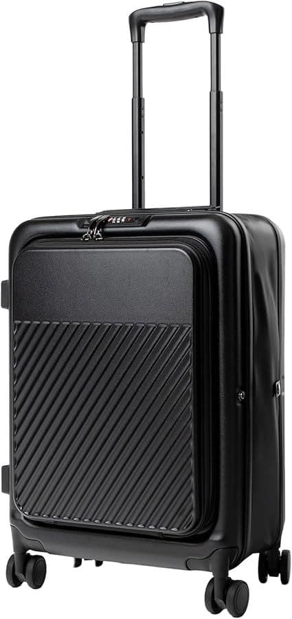 45L ブラック UNKNOWN&Co. スーツケース 折りたたみ可能 可変式