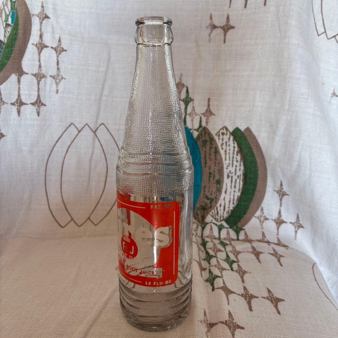 60s〜 Hires ROOT BEER瓶アメリカアンティークUSAヴィンテージ