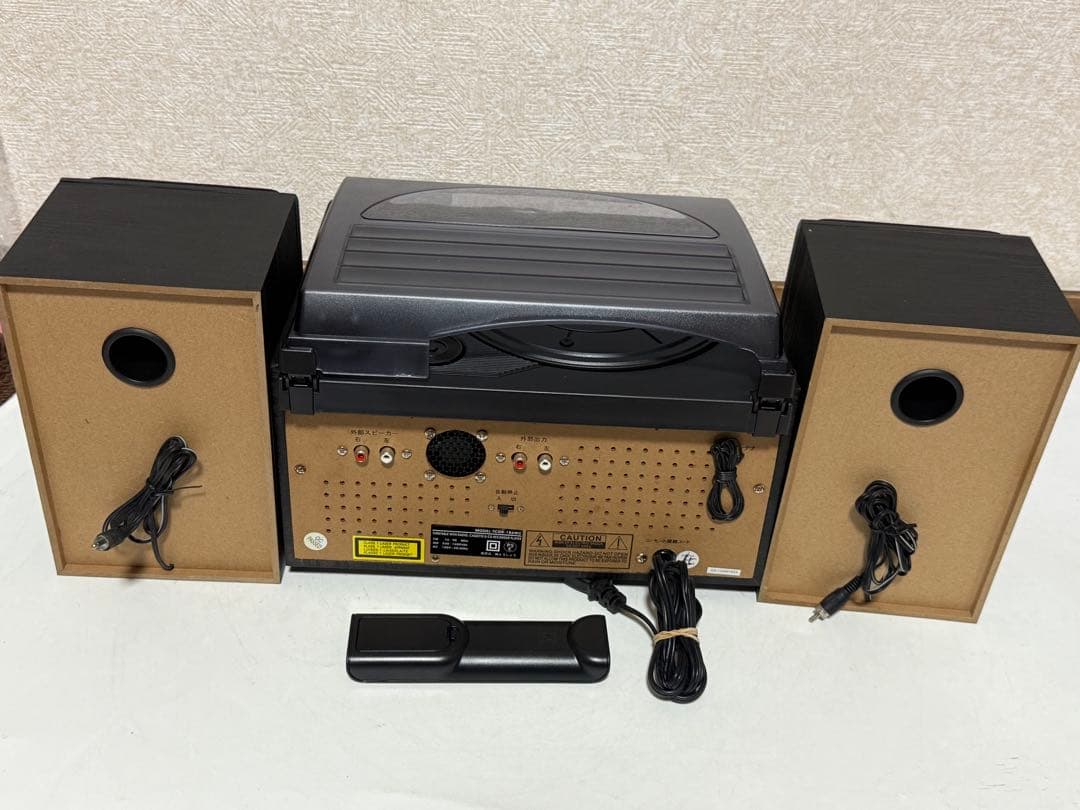 トウショウ CDコピー機能搭載マルチプレーヤー TCDR-186WC リモコン付