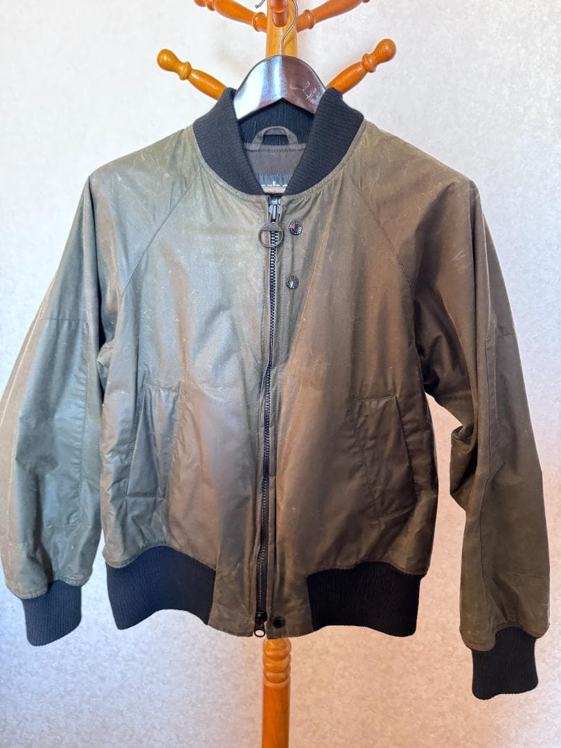 Engineered Garments × barbour dumbo wax