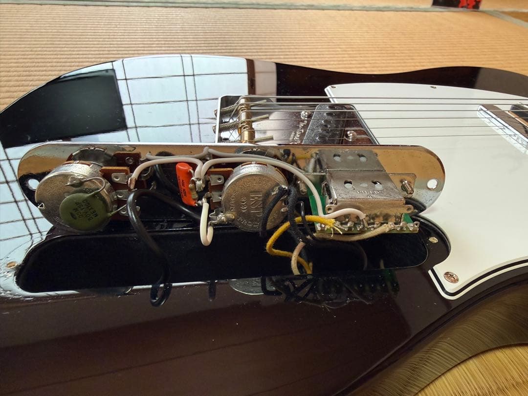 History CZテレキャスター　フジゲン製　ハイエンドピックアップ交換