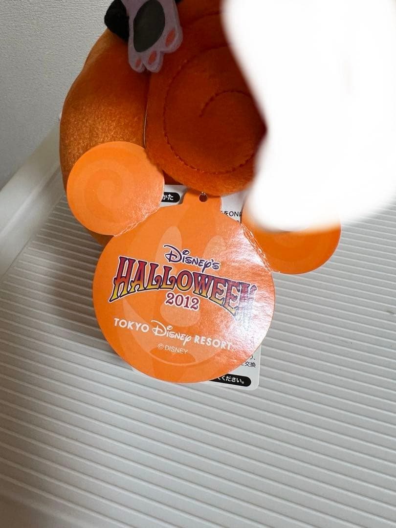 ディズニーミッキー、ミニーちゃんのぬいぐるみがハロウィン）