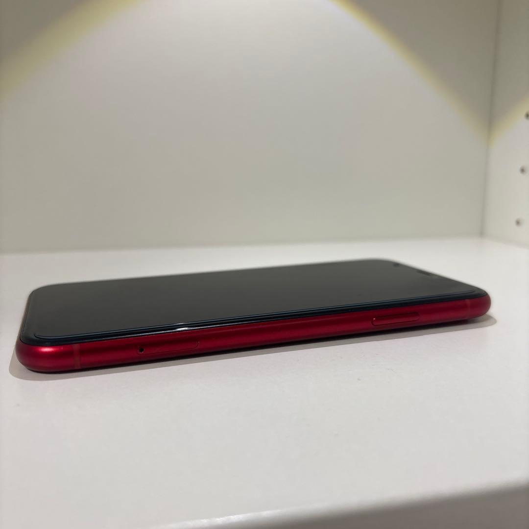 iPhoneXR 64GB レッド SIMフリー 82%