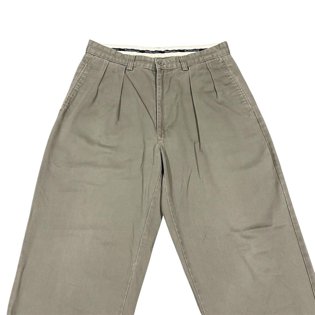 【USA製】Polo Ralph Lauren チノパン　ビンテージ　2タック