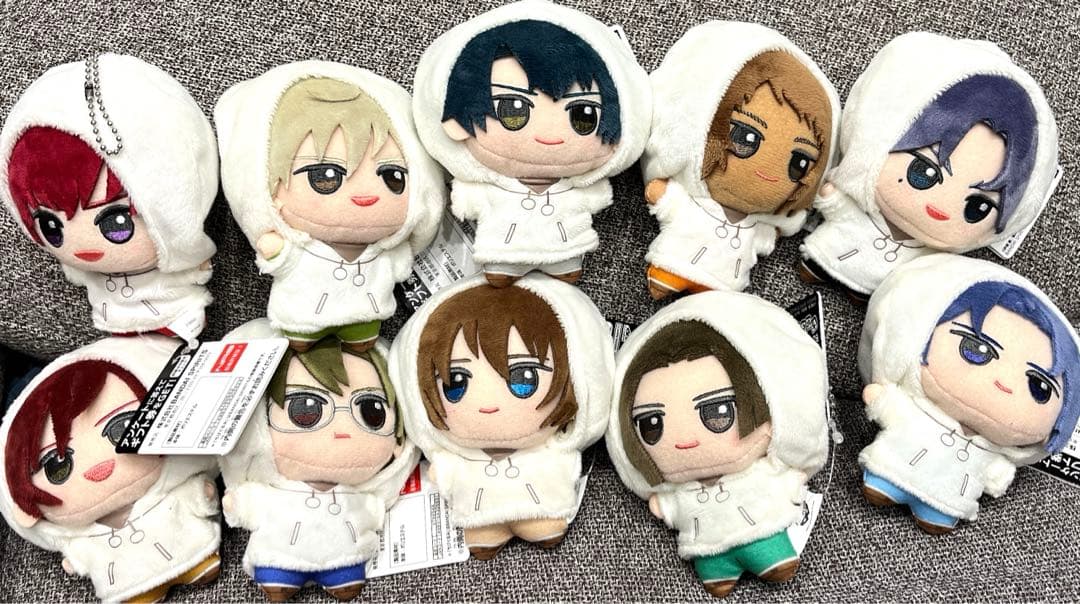 モーリーファンタジー限定 新テニスの王子様 ちびぐるみ 全種セット　プライズ