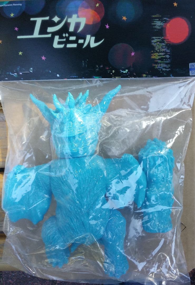 スーフェス93 ENKA VINYL 魔王ダンテ＆メドッサ 青蓄光 ソフビ