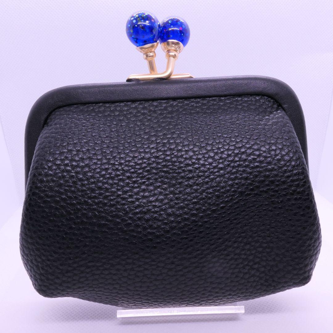 MIHO様　2点　COACH キスロック がま口 ケース ブラック