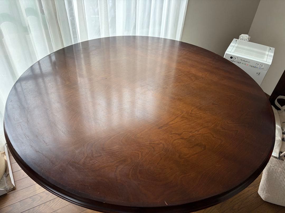 飛騨産業 HIDA オールドキツツキ穂高 120cm ラウンド No.841