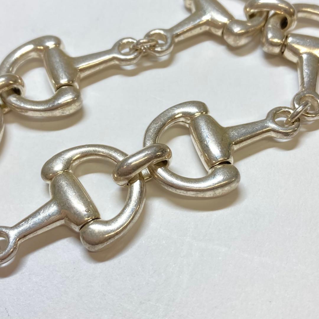 ホースビット　シルバーブレスレット　925　48g