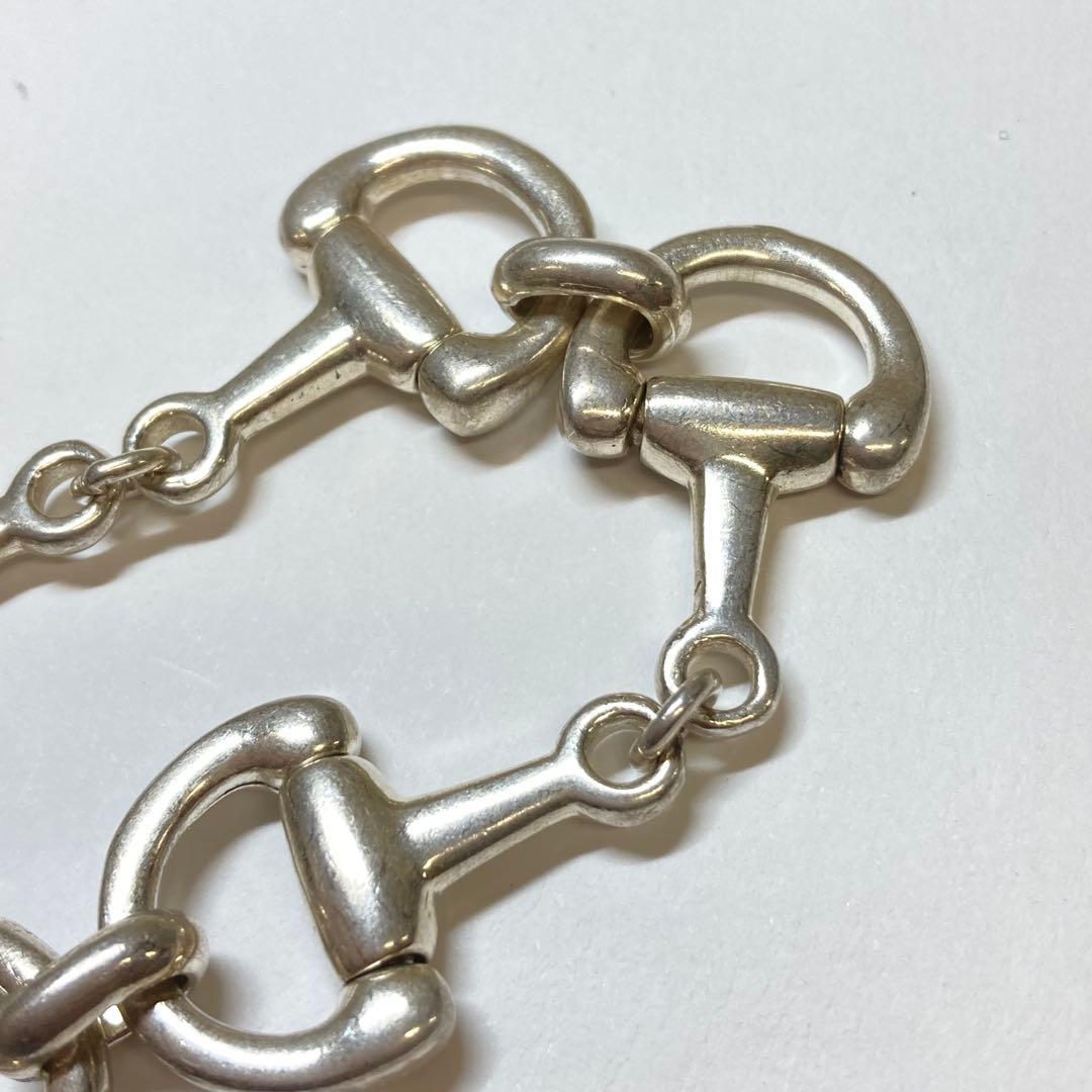 ホースビット　シルバーブレスレット　925　48g