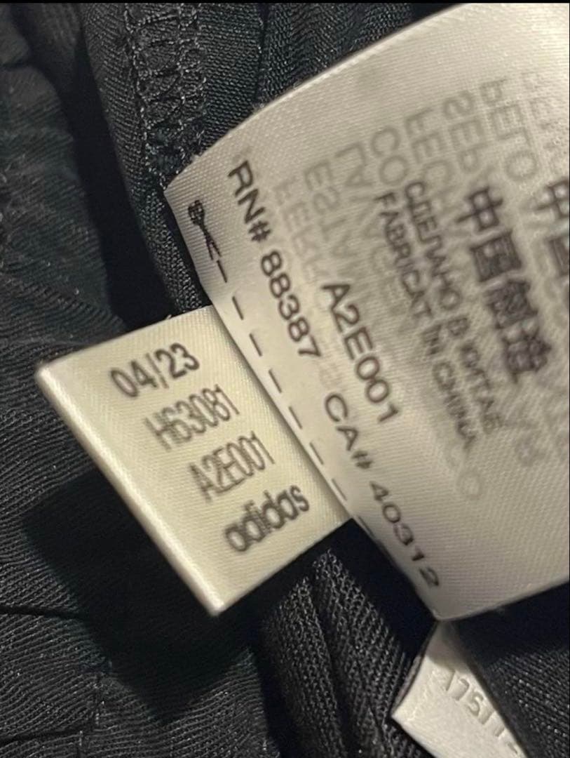 Y-3 ブラック サルエルパンツ XS/ITP