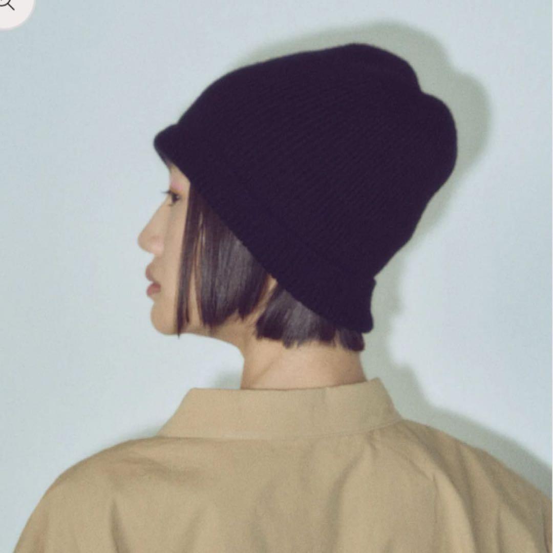 VAKT．バクト　BEANIE / BLACK 百々千晴 shishikui