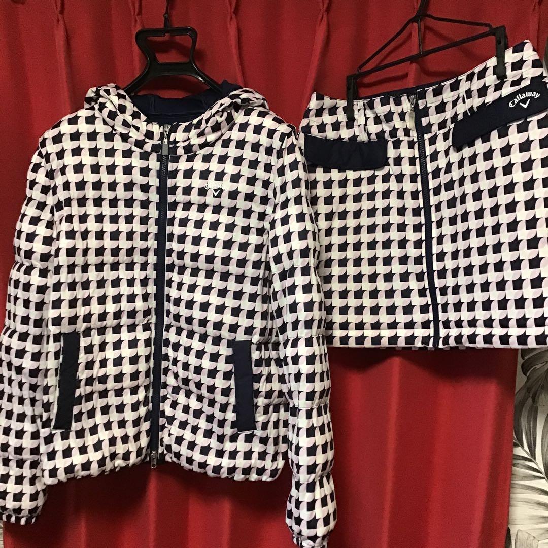 Callaway 中綿ジャケット&スカート上下セットアップ