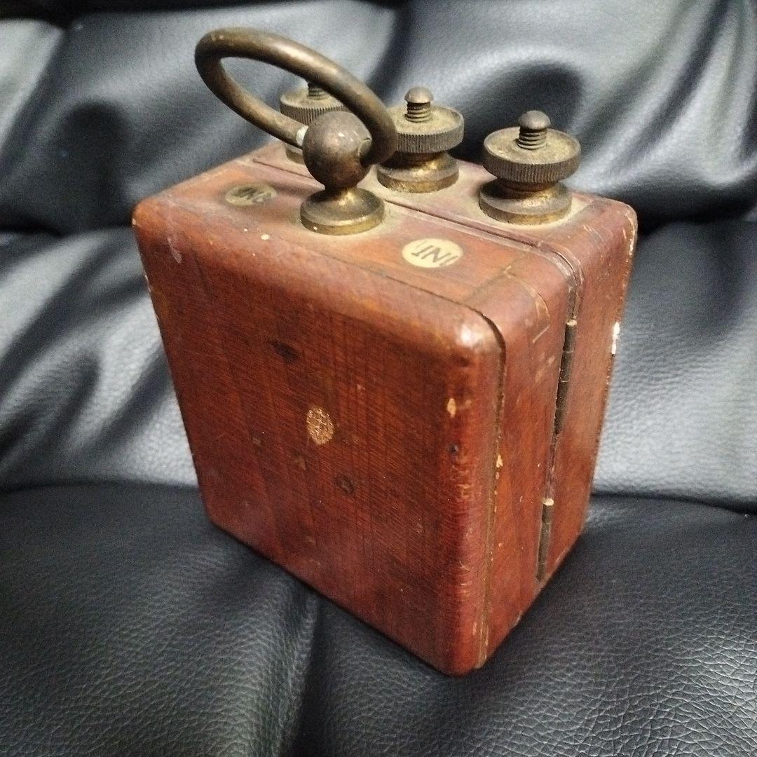 アンティーク 戦前 沖電気 検流計 骨董