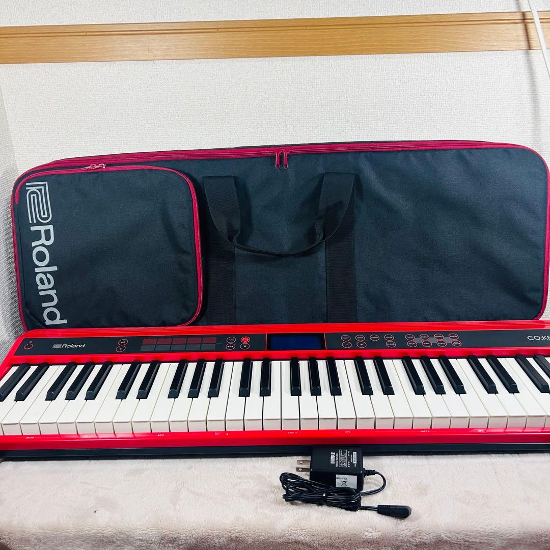 極美品 Roland G:KEYS GO-61K 61鍵 ソフトケース付き