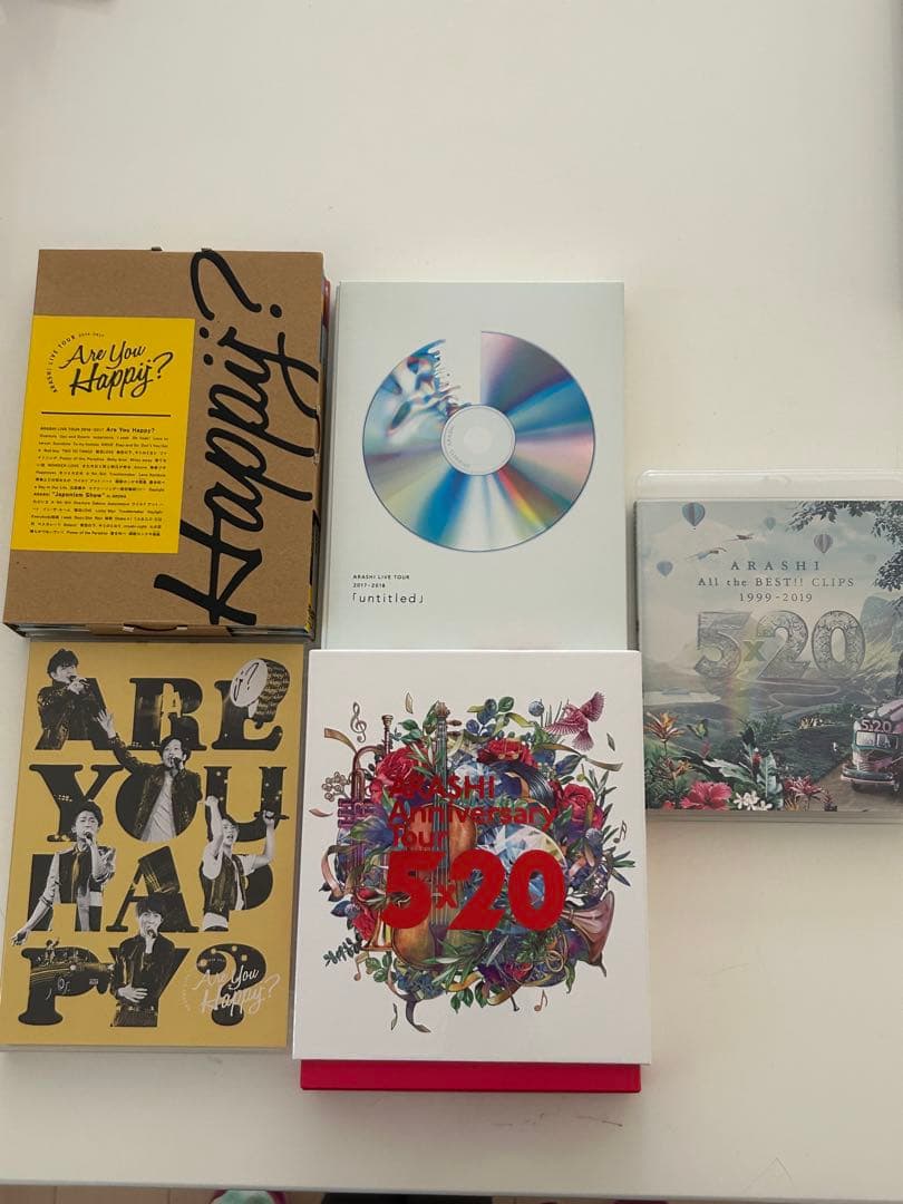 嵐　ライブDVD、アルバム　25個セット　まとめ売り