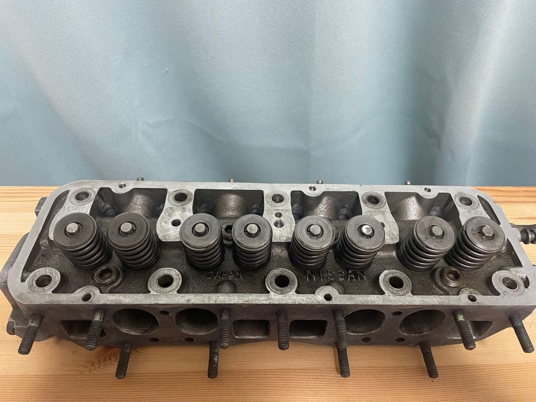 ニッサンサニー日産A型楕円ポートヘッドB110GX A12A TOMEI