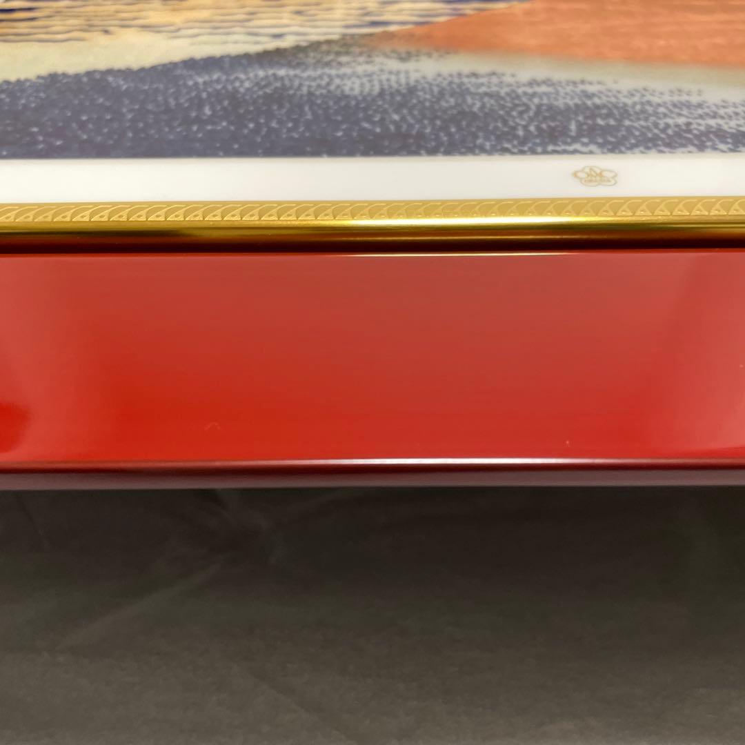 １５０部・限定製作・凱風快晴・冨嶽三十六景・陶板画・輪島塗り・箱入・栞・大倉陶園