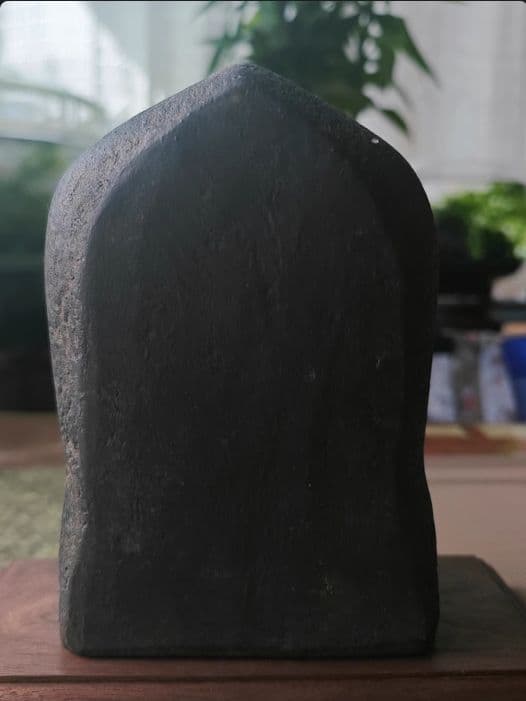 石仏 石像 龍門石窟盧舎那大仏仏像 家内 茶室 禅意 置物 工芸品