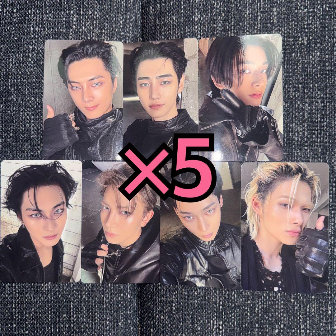 ENHYPEN トレカ VANISH タワレコ 特典 ラキドロ 7種コンプ ×5