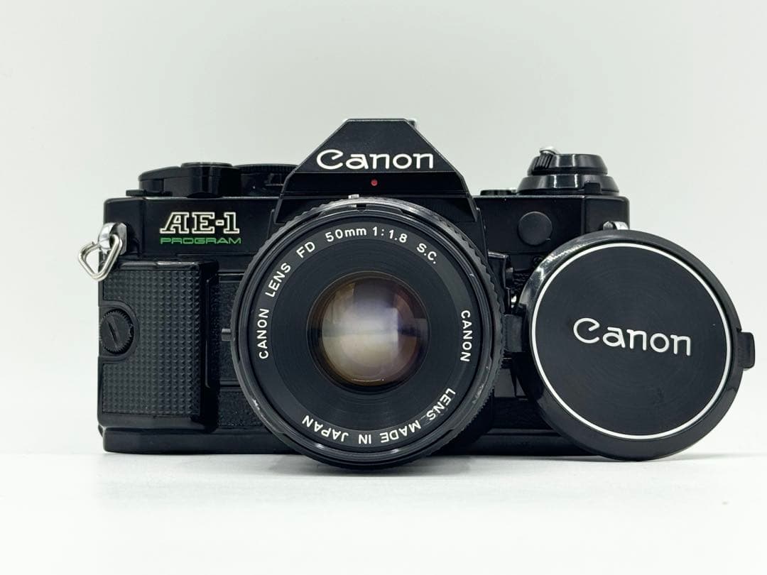 【完動品】Canon AE-1 PROGRAM + FD 50mm F1.8