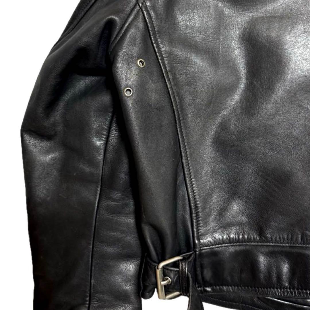 ハーレーダビッドソン レザージャケット シングルライダース　L ブラック 人気