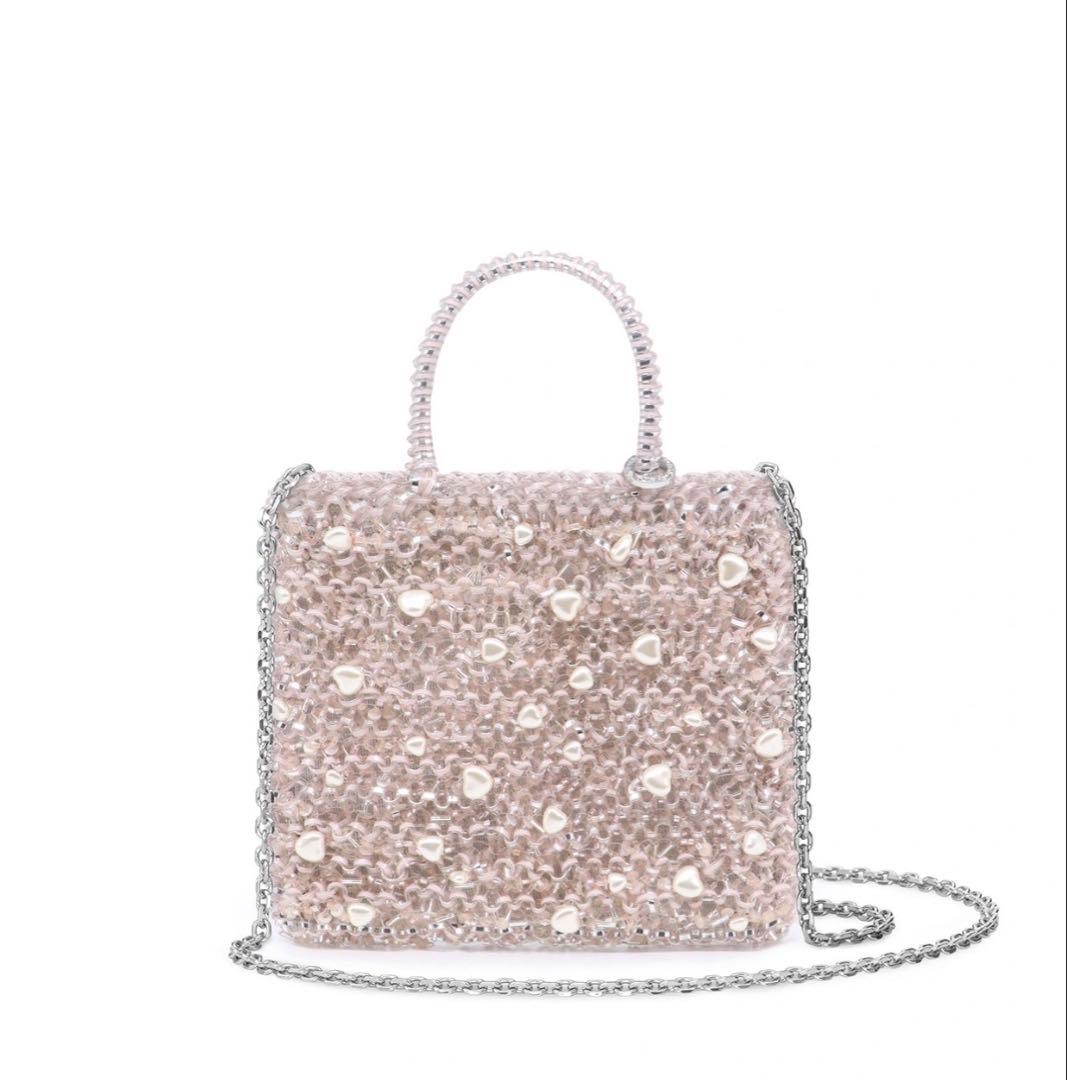 アンテプリマ ピンク クオーリ ペルラ グリッター パウダリーピンクシルバー