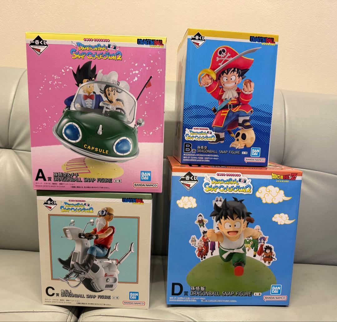 1番くじ ドラゴンボール SNAP COLLECTION2 フィギュアセット