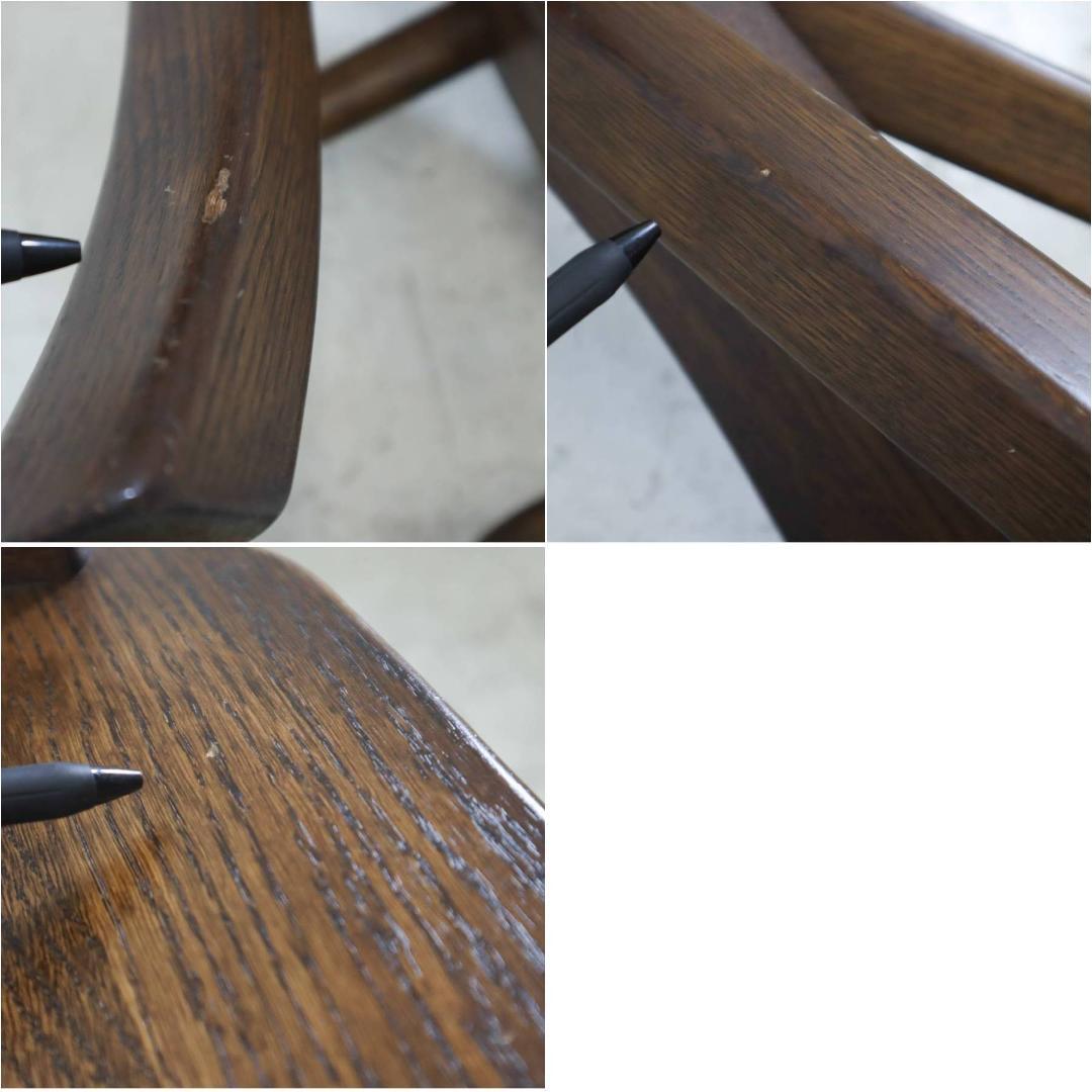 オランダ製 DIANA ディアナ オーク無垢 カウンターチェア ハイスツール 2