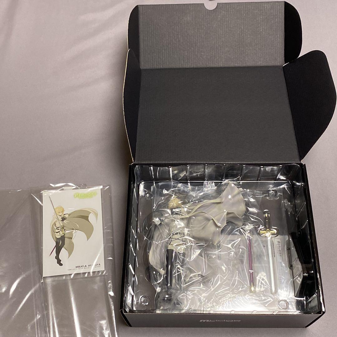 正規品 終わりのセラフ 百夜ミカエラ 特典のポストカード付き フィギュア