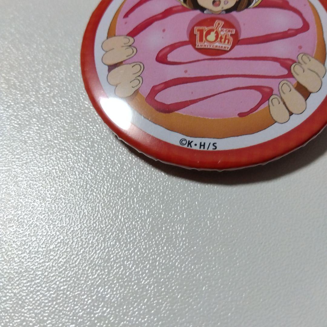 【けいおん！】平沢唯 10周年記念 ポップアップストア 桜高購買部 缶バッジ ①