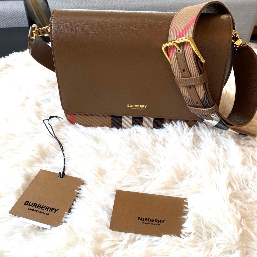 バーバリー　マックフォード　ショルダーバッグ