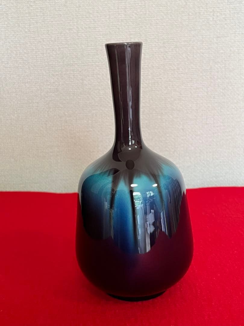 柳雨軒 三代 人間国宝 徳田八十吉 壺 T275