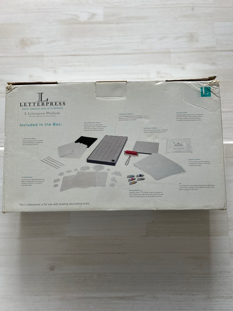 レタープレスキット　Sizzix BigShot ダイカットマシーン