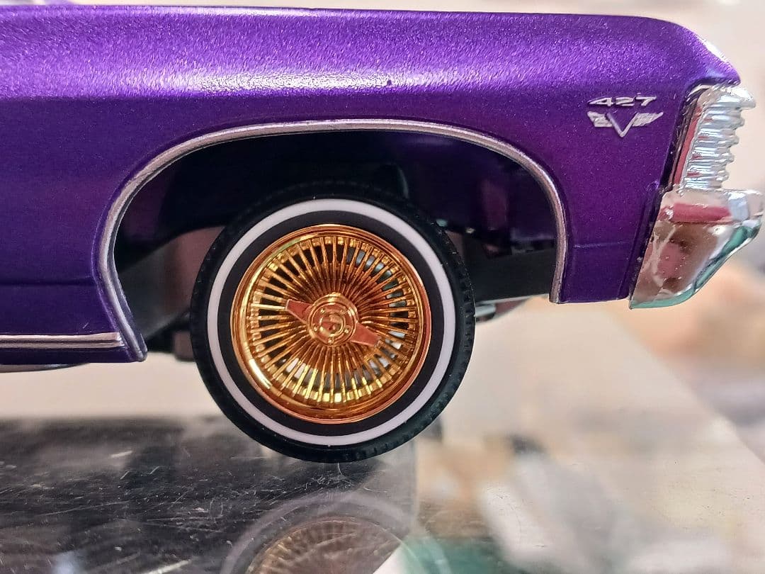 自動車 amt 1/25 1967 impala ss lowrider