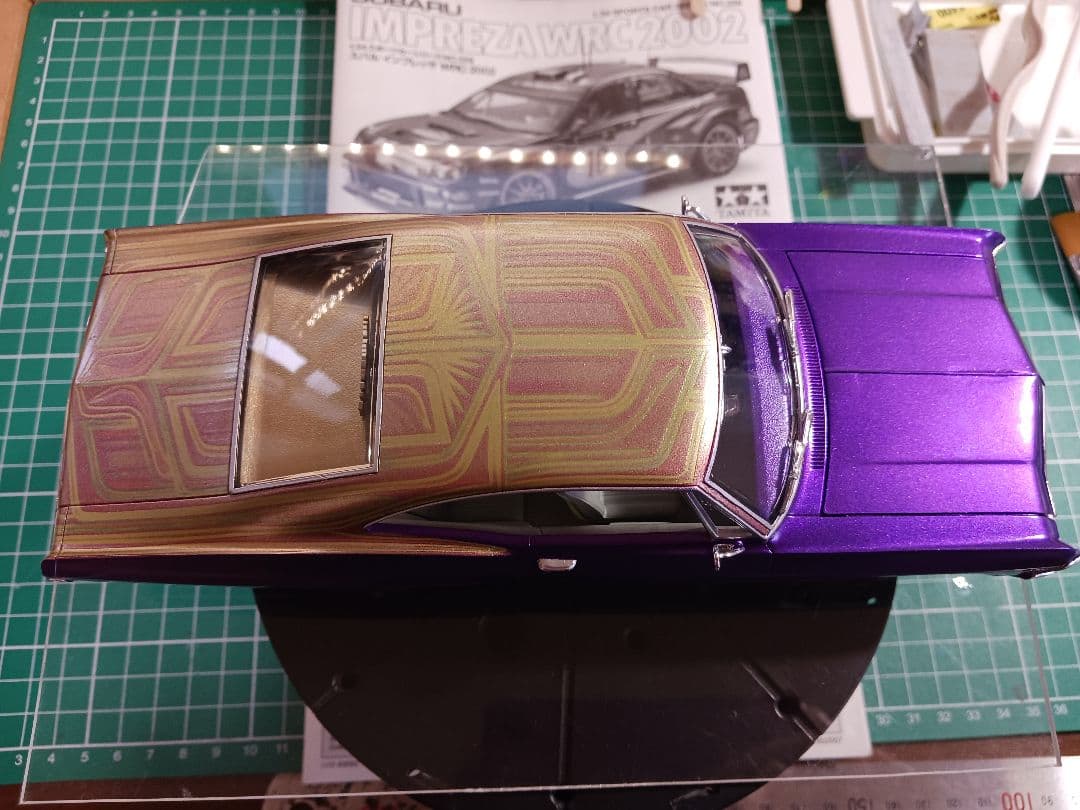 自動車 amt 1/25 1967 impala ss lowrider