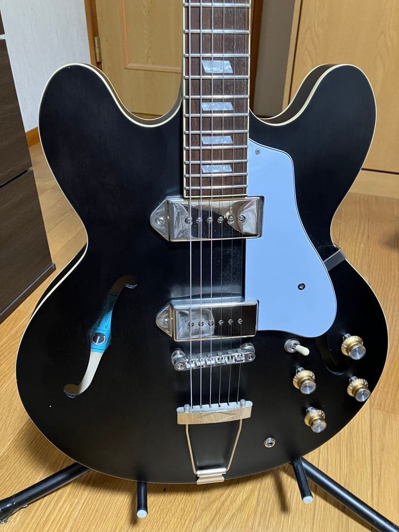 【訳あり価格】Epiphone エピフォン Casino Worn Ebony