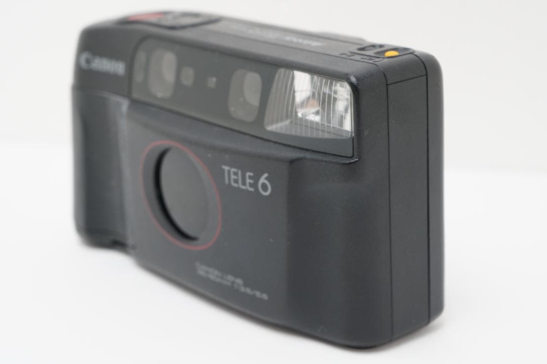 ＜作例あり＞完動　Canon Autoboy TELE 6 ハーフ　切替