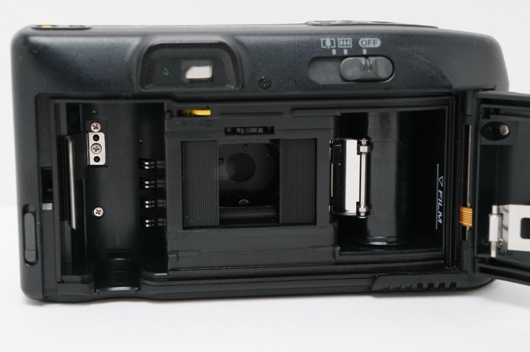 ＜作例あり＞完動　Canon Autoboy TELE 6 ハーフ　切替