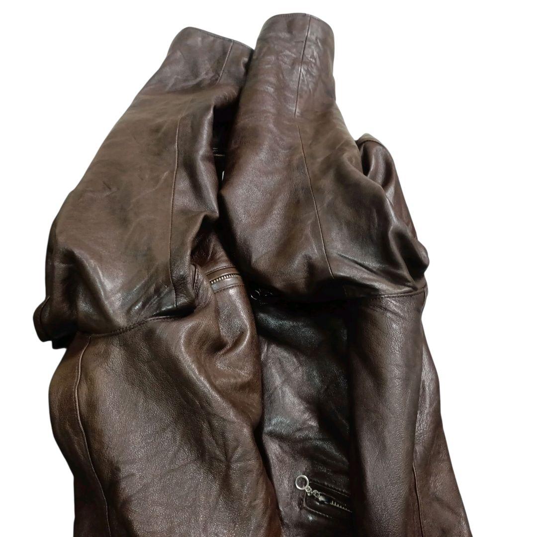 ✨HYSTERIC GLAMOUR ラムレザー 立襟 シングルライダース L