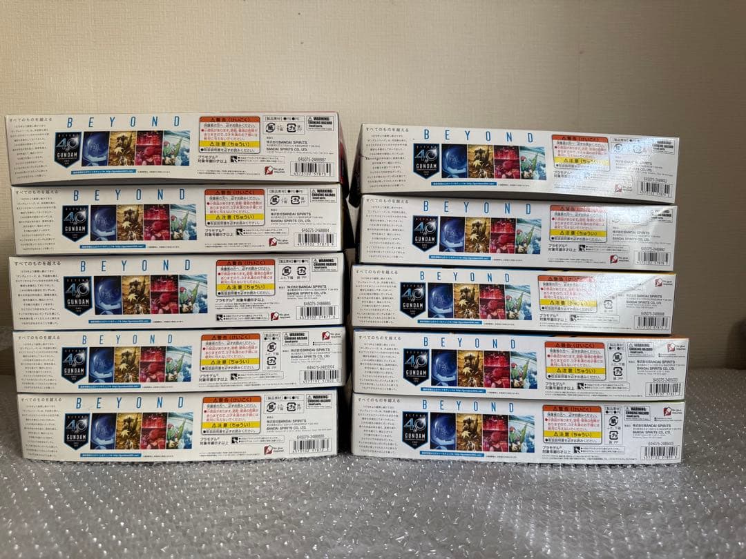機動戦士ガンダム40周年記念 NPB プロ野球12球団コラボ ガンプラ10体