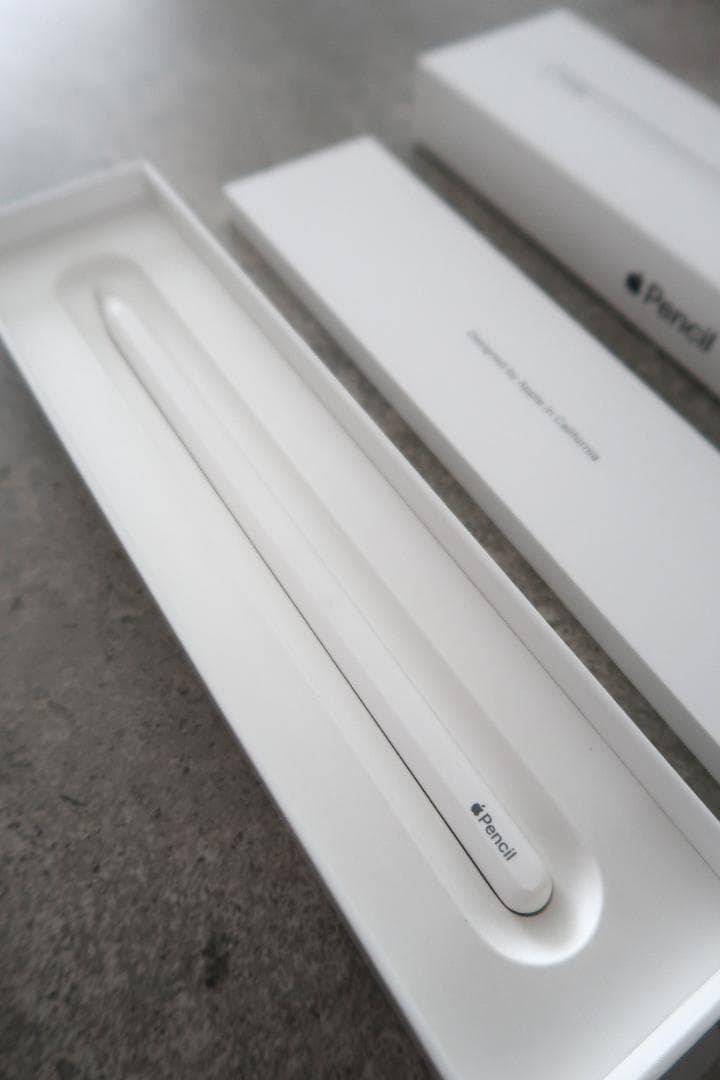 【美品】Apple Pencil (第2世代) 箱付き-アップルペンシル