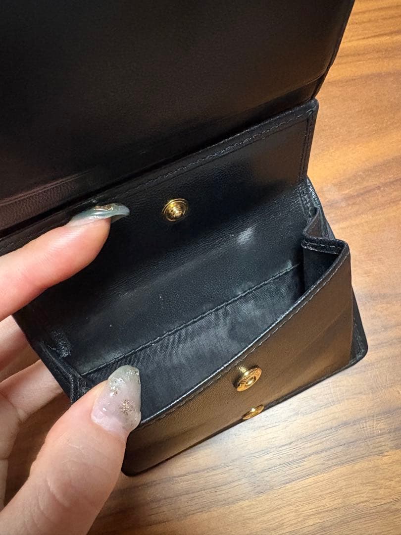 miu miu マテラッセ　レザー二つ折り財布