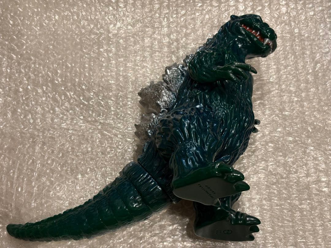 M1号 雛形ゴジラ ひな形ゴジラ ソフビ 緑成型